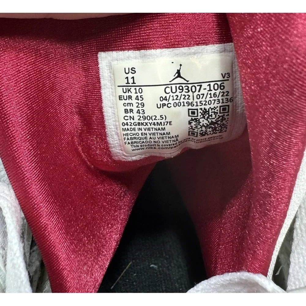 Nike Air Jordan Retro 7 Cardinal 2022 CU9307-106 Men's Size 11 Shoes